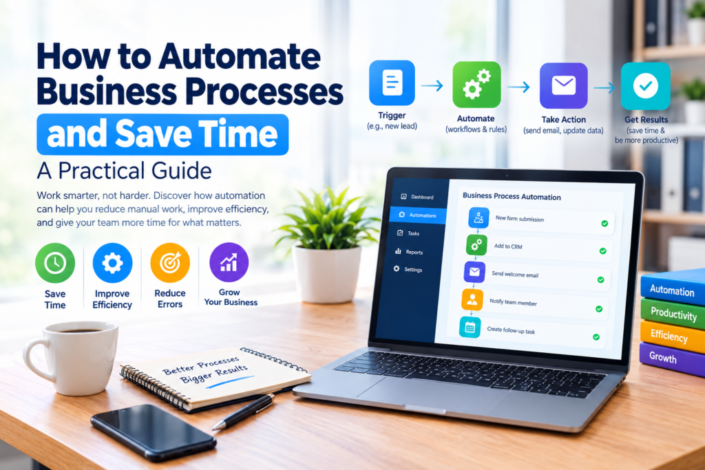 How to Automate Business Processes and Save Time: A Practical Guide
