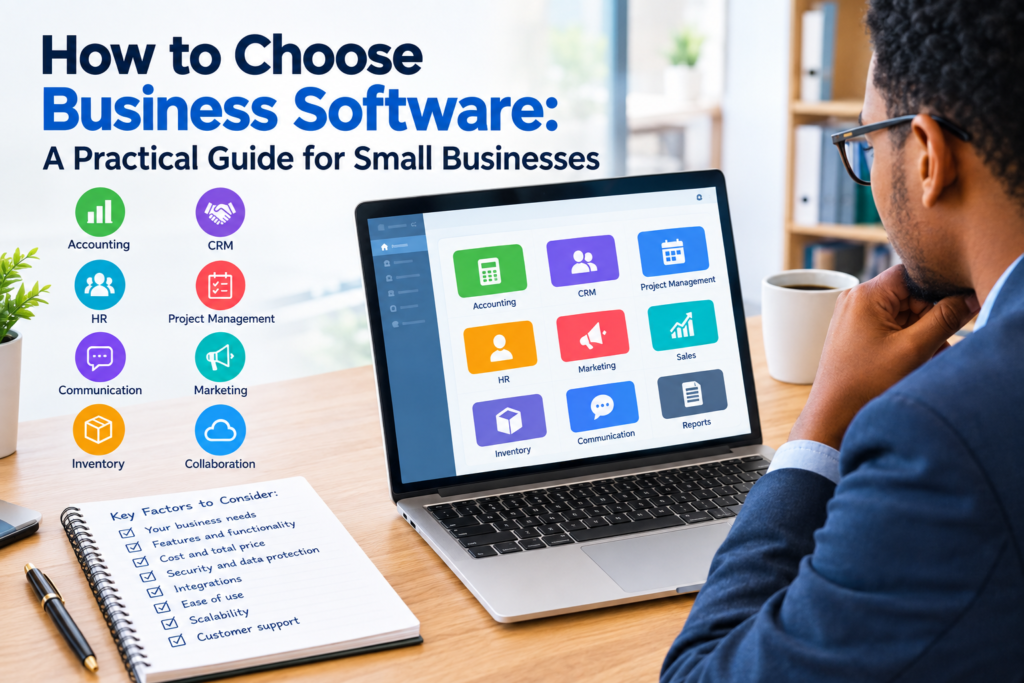 How to Choose Business Software: A Practical Guide for Small Businesses