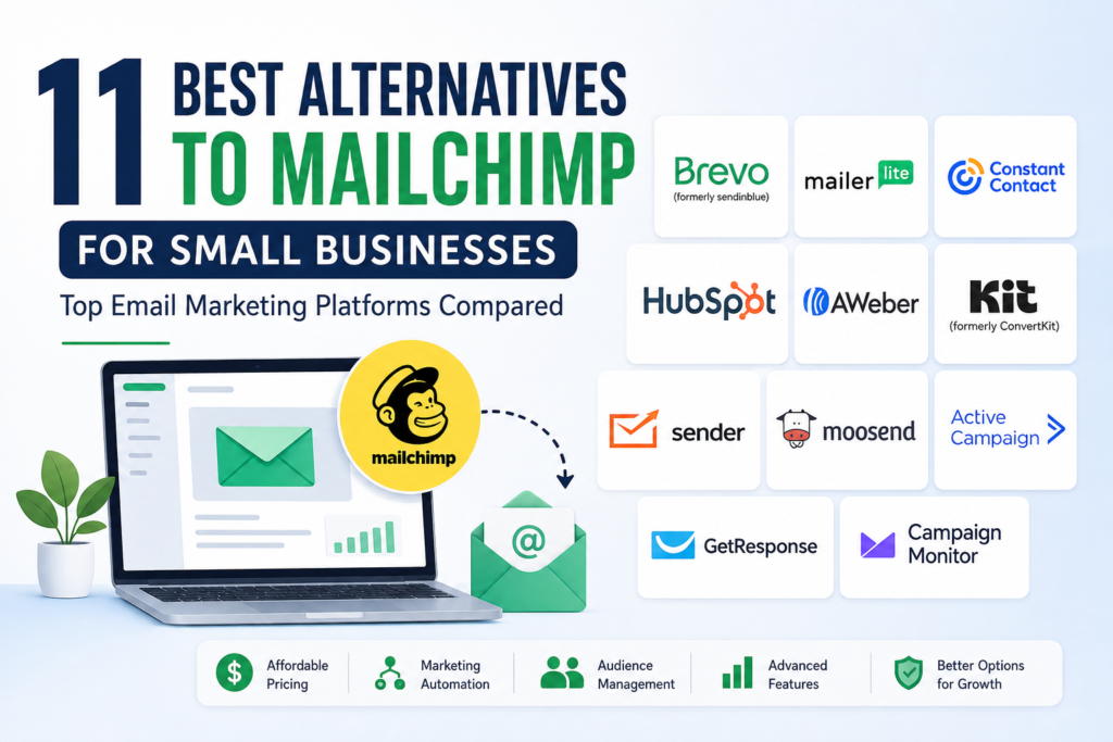 11 Best Alternatives to Mailchimp for Small Businesses in 2026