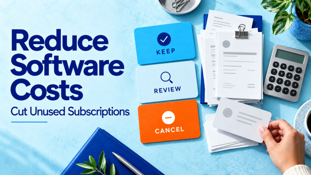 How to Reduce Software Costs and Unused Subscriptions