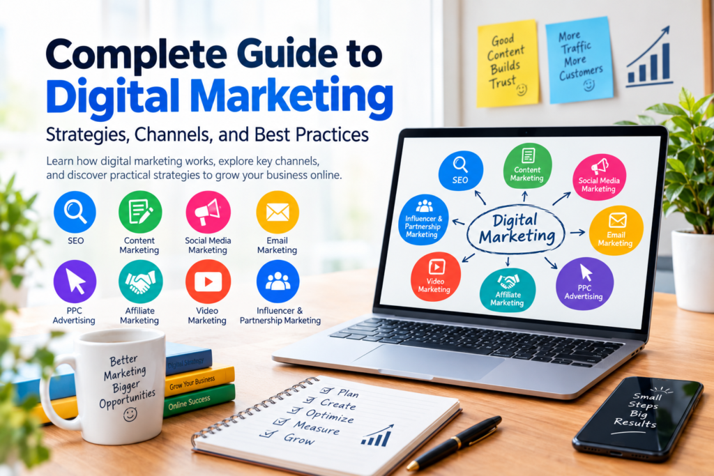 Complete Guide to Digital Marketing: Strategies and Best Practices