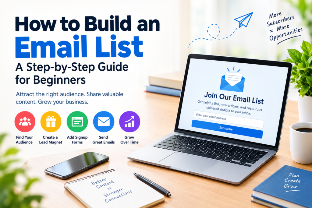 How to Build an Email List: A Step-by-Step Guide for Beginners