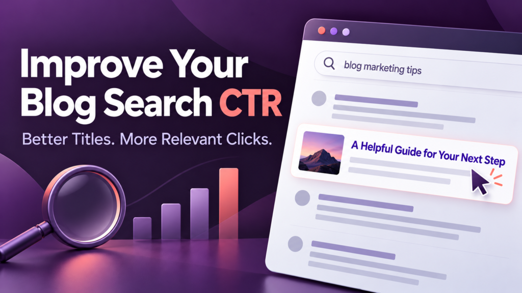 How to Improve Click-Through Rates on Blog Search Results