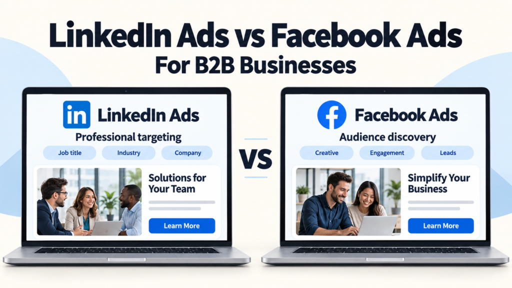 LinkedIn Ads vs Facebook Ads for B2B Businesses