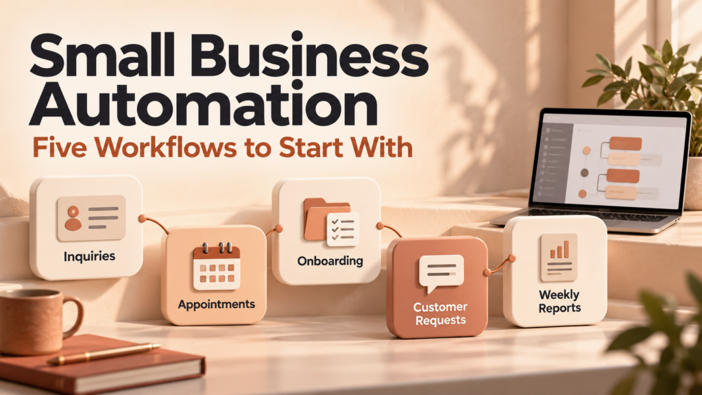 Small Business Automation: Five Workflows to Start With